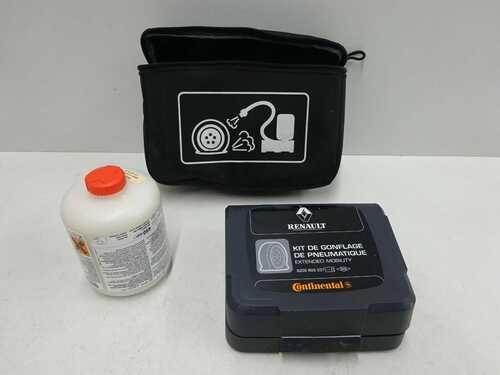 RENAULT MEGANE LAGUNA SCENIC TYRE REPAIR KIT WITH AIR COMPRESSOR 8200805062