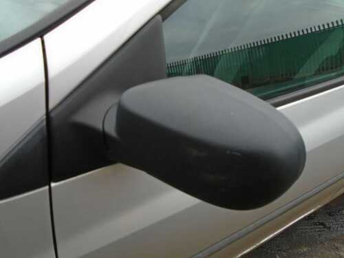 09 RENAULT CLIO MK3 1.2 3 DOOR NEARSIDE MANUAL DOOR MIRROR 05-12 BREAKING CAR